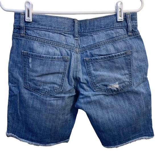 Loft Bermuda Jean Shorts Size 0 or UK 25 - Picture 2 of 7
